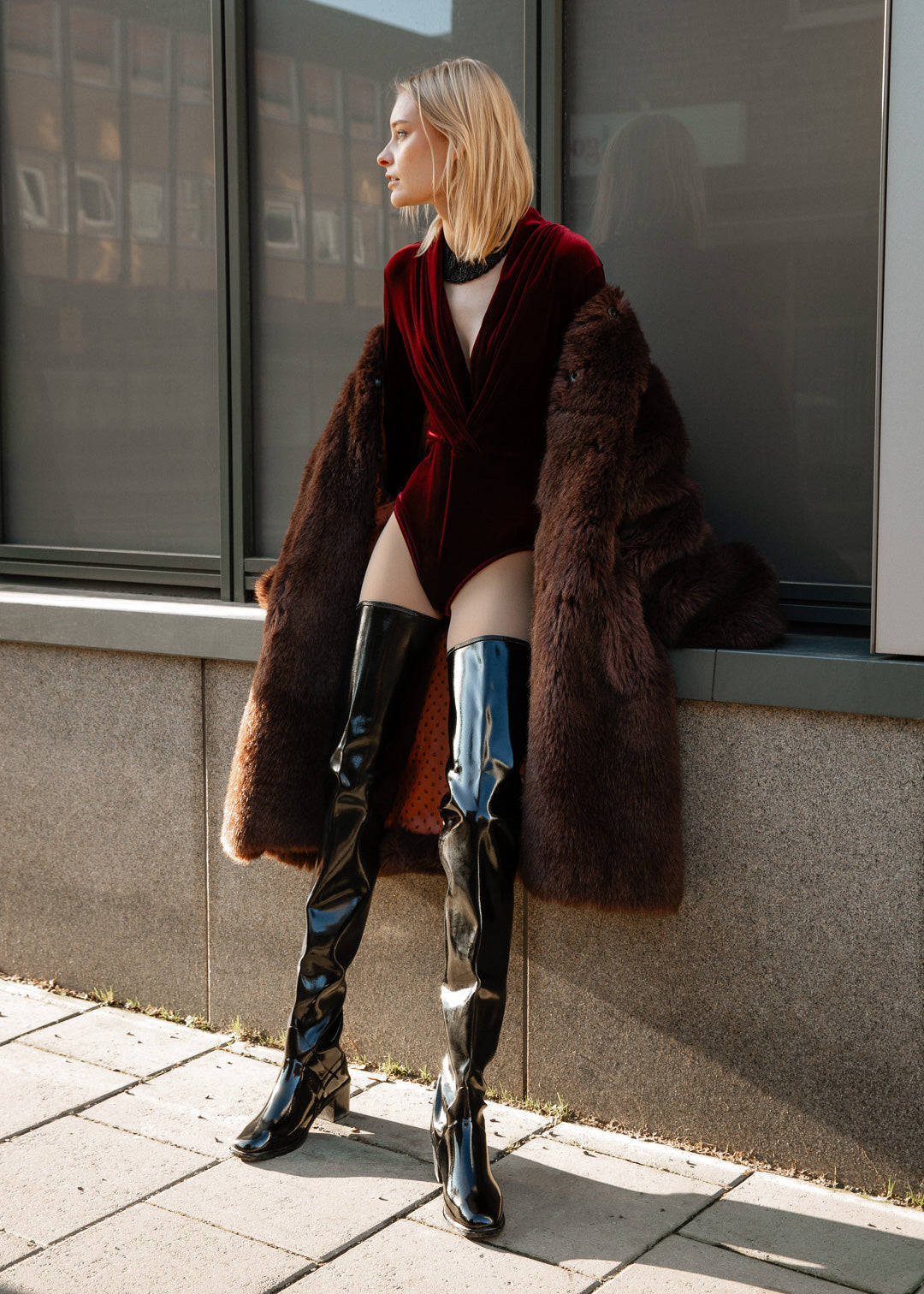 【EEUN】Corset Coated Boots ACQUO Elsa – ACQUO of Sweden
