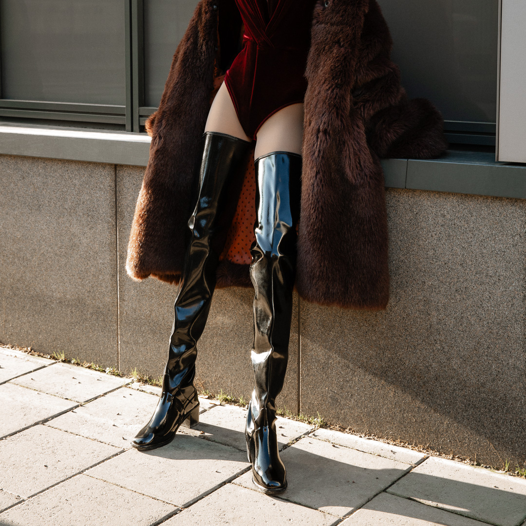 Over-the-knee boots Elsa – ACQUO of Sweden