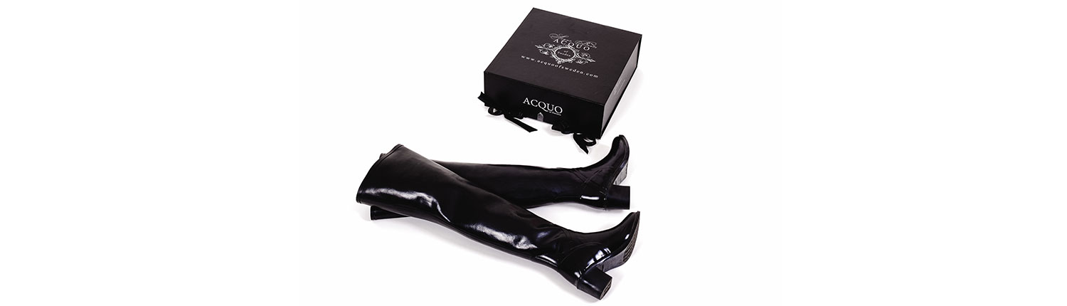 stylish rubber boots acquo