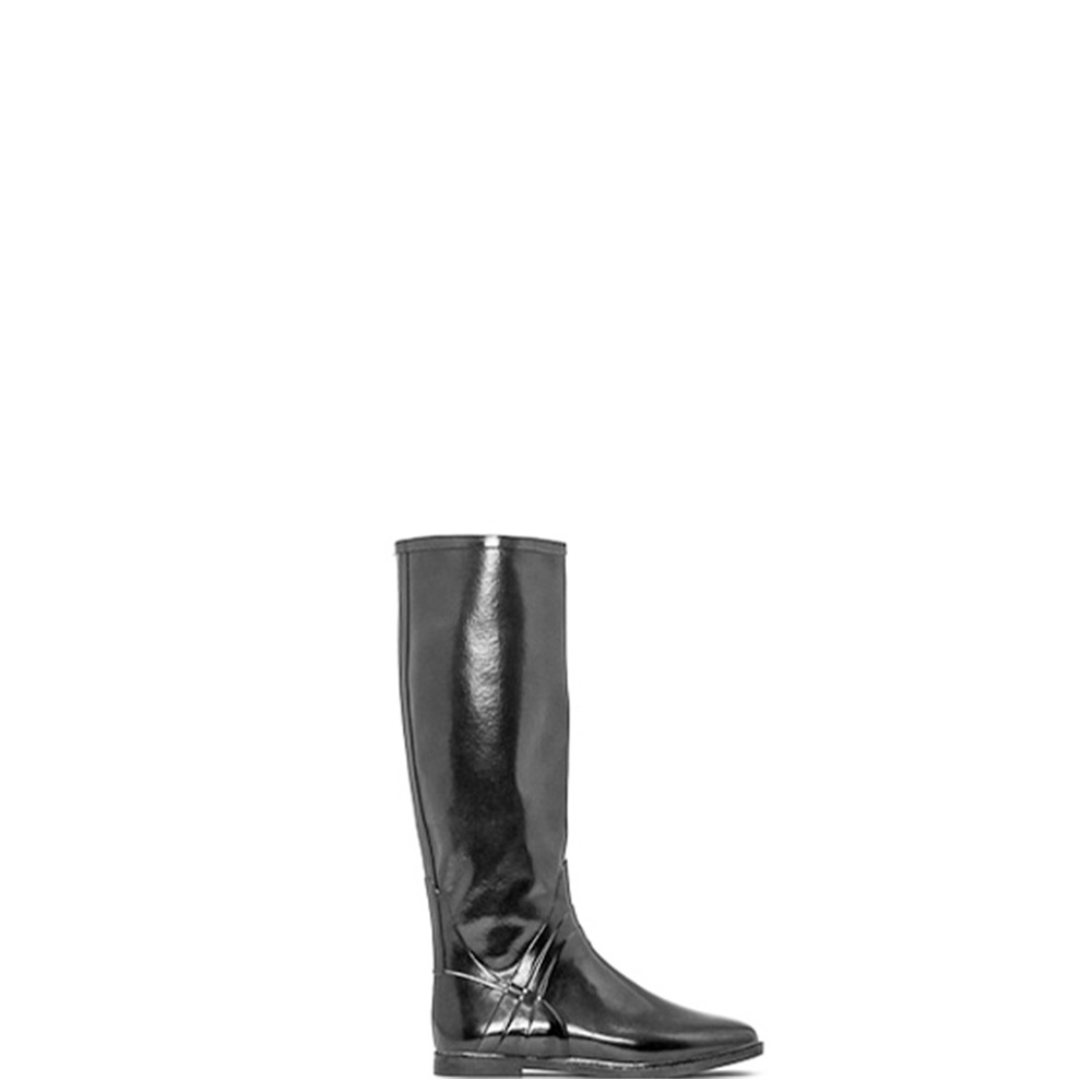 ACQUO Nevada+ glossy black boots| Natural rubber wellingtons